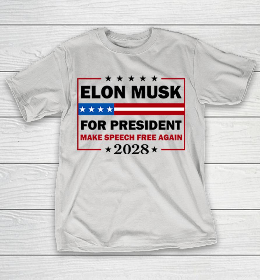 Elon Musk For President Make Speed Free Again Shirts