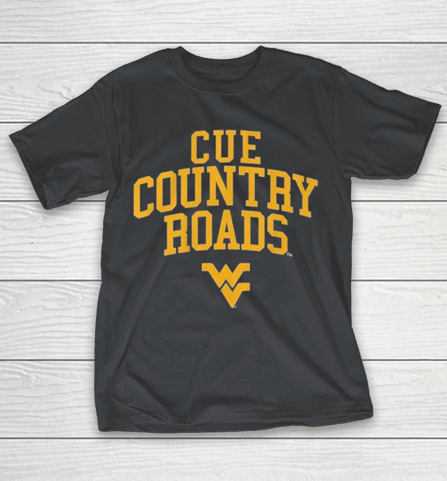 West Virginia Mountaineers Cue Country Roads WVU Football Shirts