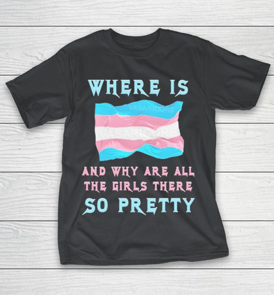 Where Is And Why Are All The Girls There So Pretty Trans Flag Shirts