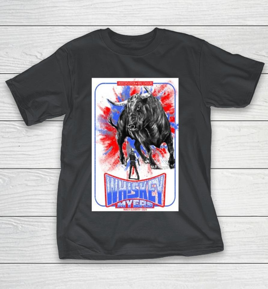 Whiskey Myers March 11 2024 NRG Stadium Houston, TX Poster Shirts
