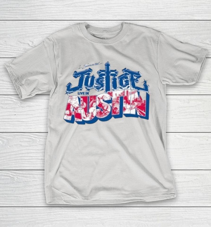 I Survived Justice Live In Austin Shirts