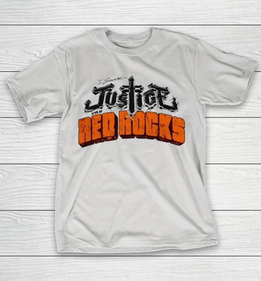 I Survived Justice Live In Red Rocks Shirts