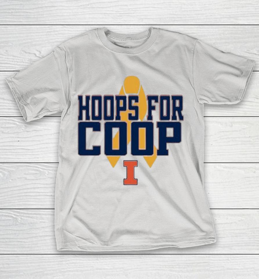 Illinois Fighting Illini Hoops For Coop The Breast Cancer Awareness Month Shirts