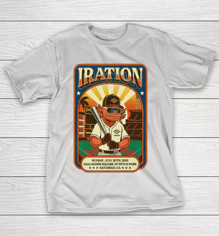 Iration Summer 2025 Tour San Diego, CA, US Petco Park Shirts