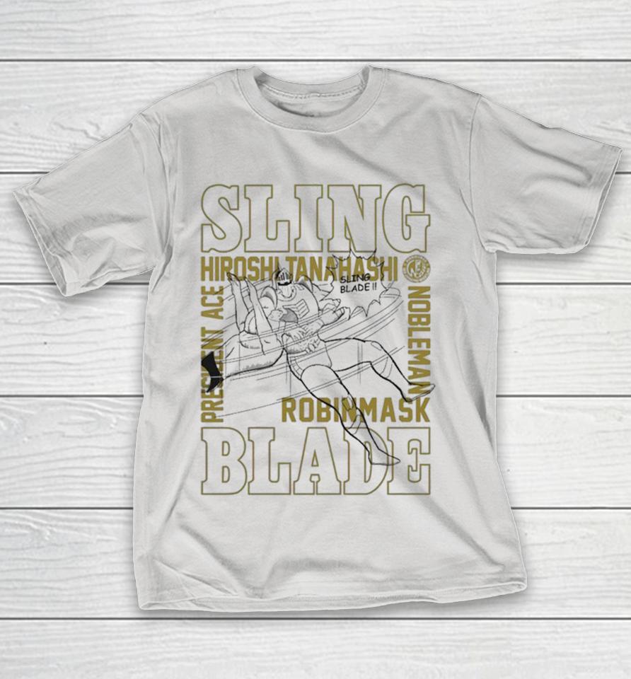Kinnikuman Hiroshi Tanahashi X Robin Mask Sling Blade Shirts