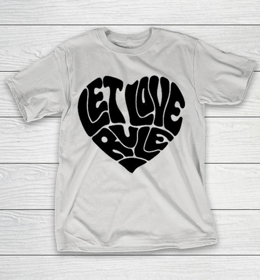 Lenny Kravitz Let Love Rule Heart Shirts