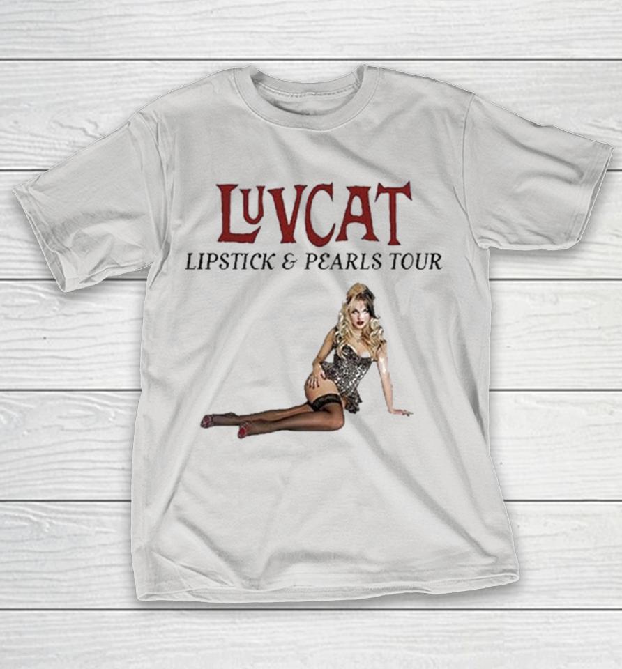 Luvcat Lipstick And Pearls Tour 2025 Featuring Leopard Bodysuit Glamour Shirts