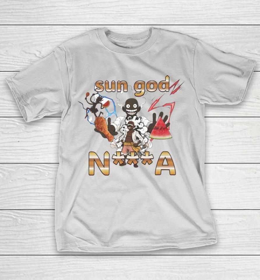 Monkey D Luffy Nika Sun God Nigga One Piece Shirts