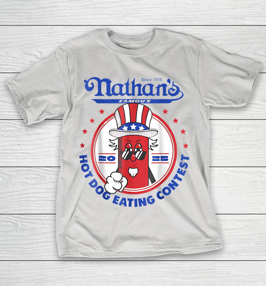 Nathans Famous 2025 Hot Dog Eating Contest Shirts