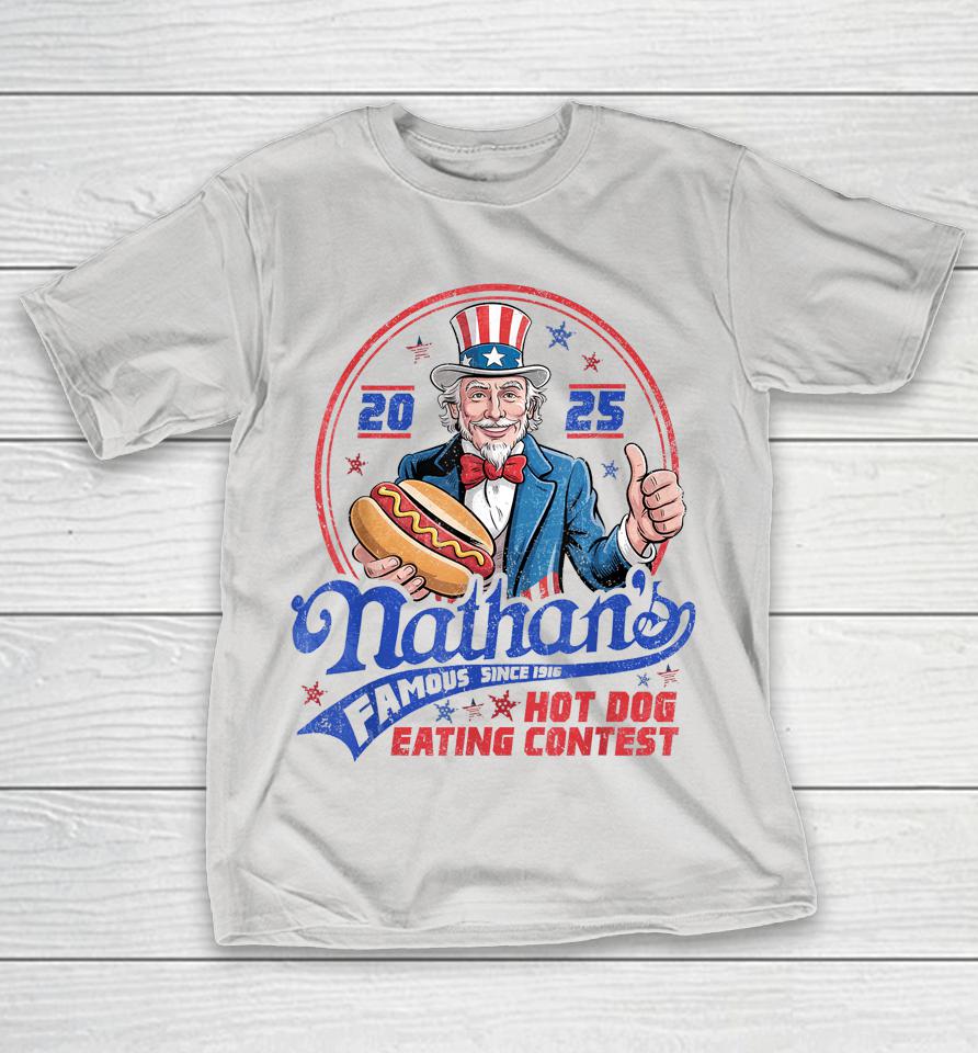 Nathan’s Famous Hot Dog Eating Contest 2025 Shirts