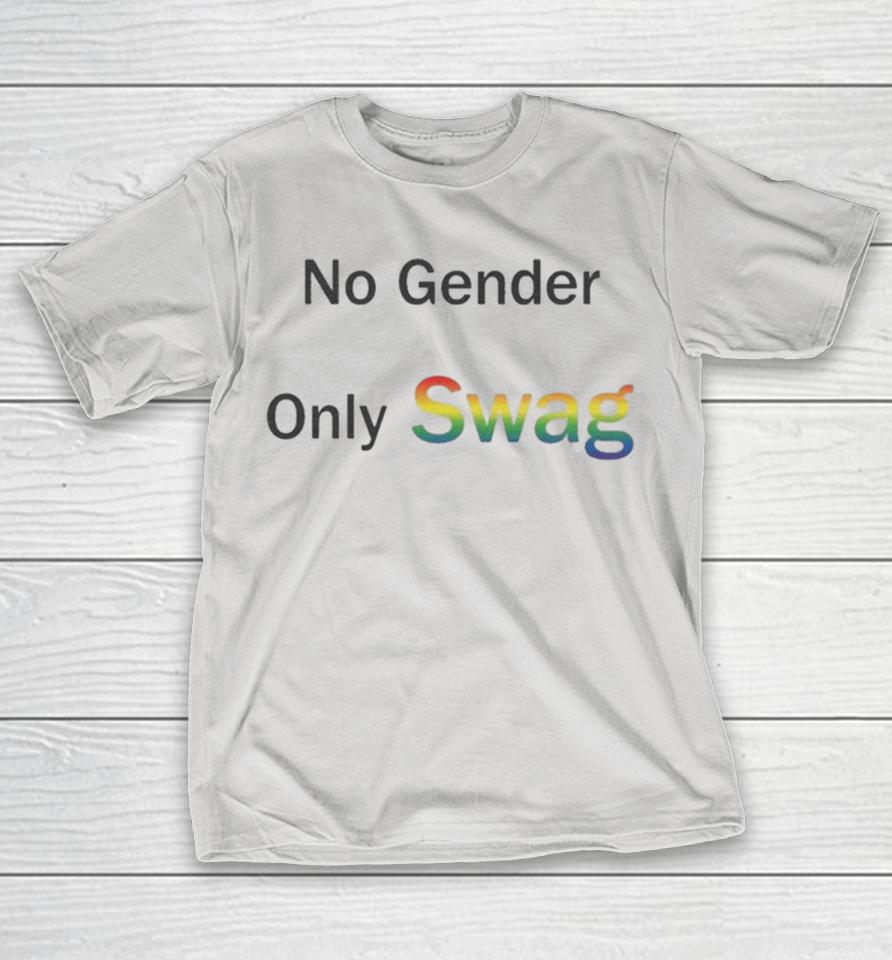 No Gender, Only Swag Rainbow Pride Shirts