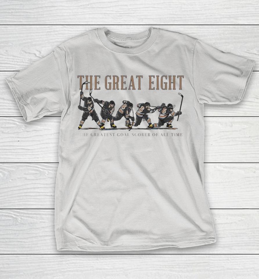 Official Alexander Ovechkin The Great Eight The Greatest Goal Scorer Of All Time Shot Shirts