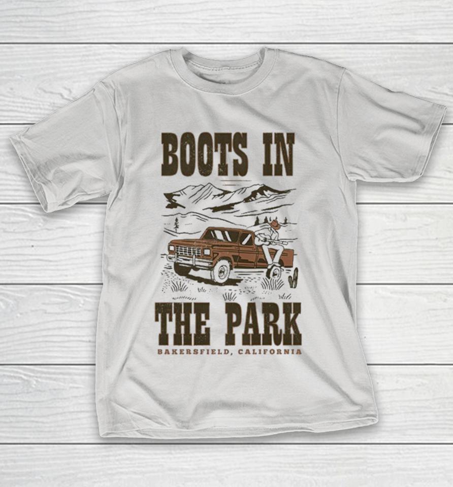 Official Boots In The Park 3.7 Bakersfield California Shirts