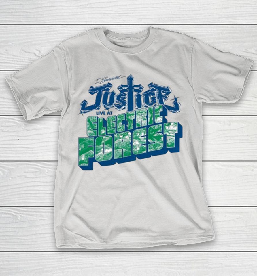 Official I Survived Justice Live At Electric Forest Shirts