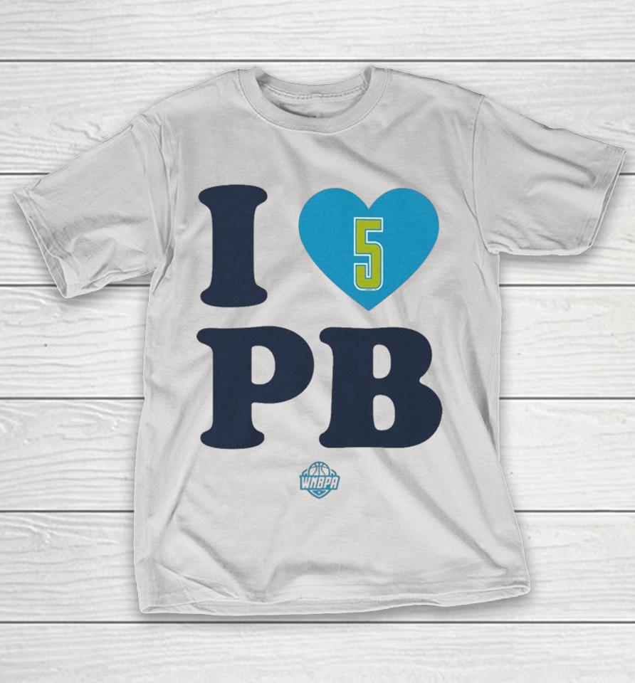 Paige Bueckers I Love PB Dallas Wings Shirts