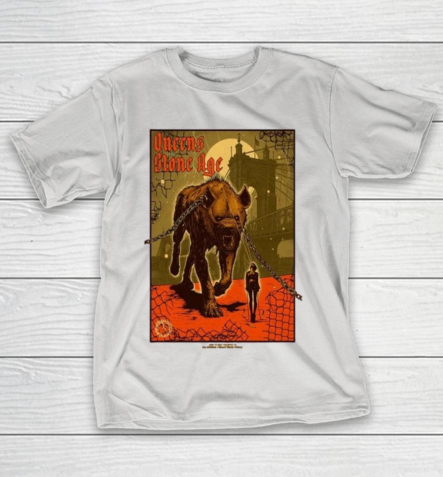 Queens Of The Stone Age Jun 18 2025 Cincinnati OH Shirts