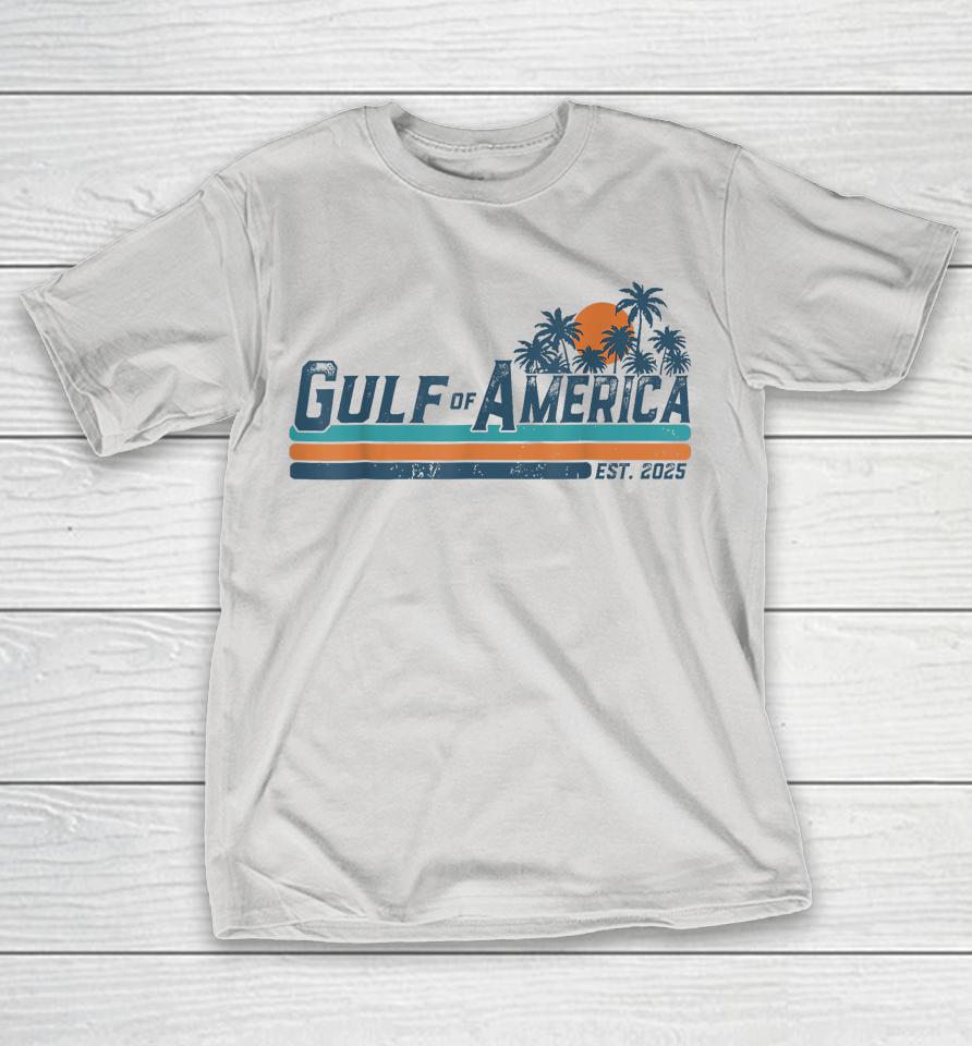 Retro Gulf Of Usa America Est 2025 Shirts