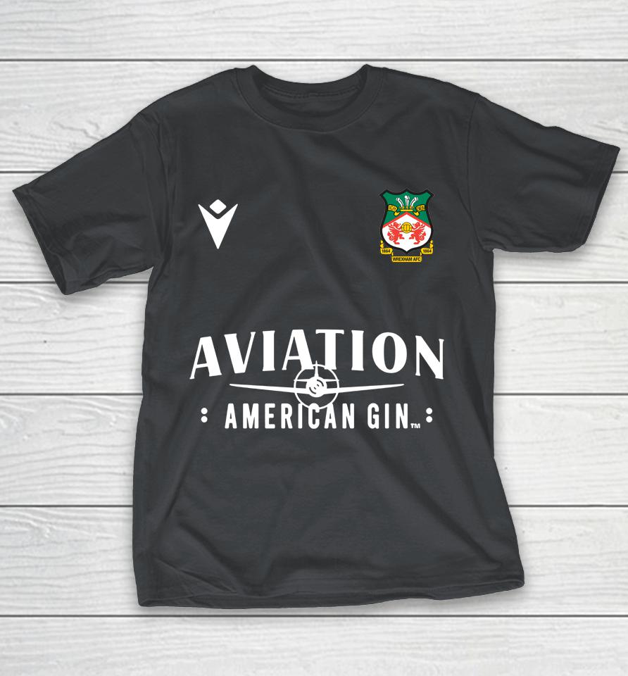 Wrexham Aviation American Gin Shirts WoopyTee