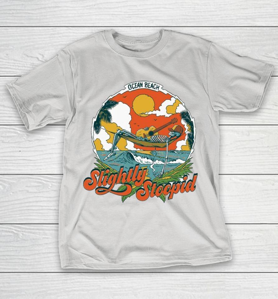Slightly Stoopid Ocean Beach Fleming Hammock Skeleton Shirts