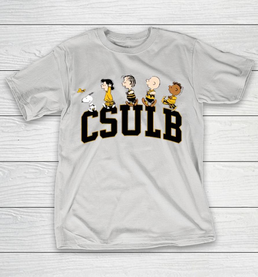 Snoopy The Peanuts Friends CSULB Long Beach State Shirts