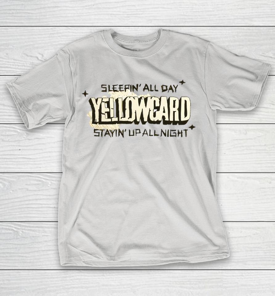Sparrow Sleeps Yellowcard Scream Sleepin’ All Day Stayin’ Up All Night Shirts