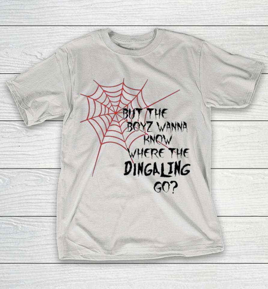 Sugar And Spice But The Boyz Wanna Know Where The Dingaling Go Shirts