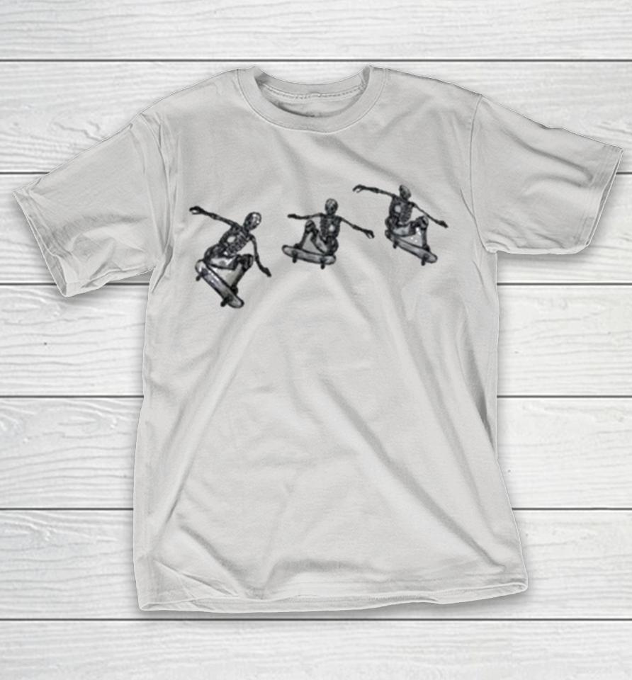 Tan Skeleton Skater Fight Club Shirts