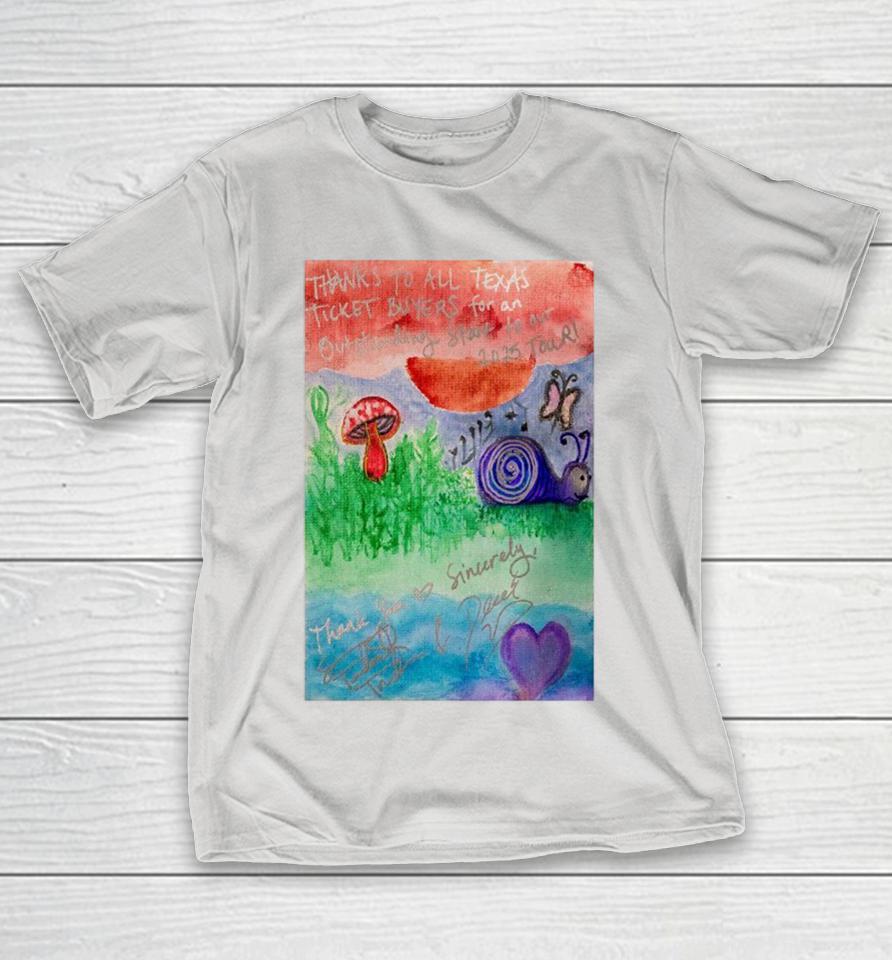 Tedeschi Trucks Band Thanks To All Texas Tour 2025 Shirts