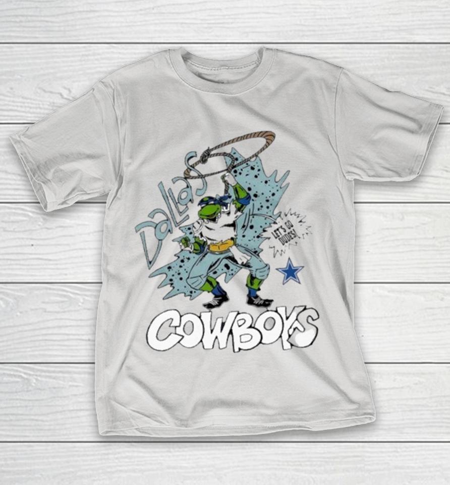 Teenage Mutant Ninja Turtles Leonardo x Dallas Cowboys Shirts
