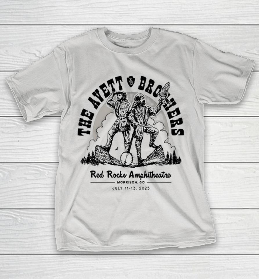 The Avett Brothers Morrison CO July 11-13 2025 Red Rocks Hunting Shirts