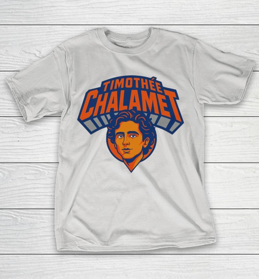 Timothée Chalamet New York Knicks Actor Shirts