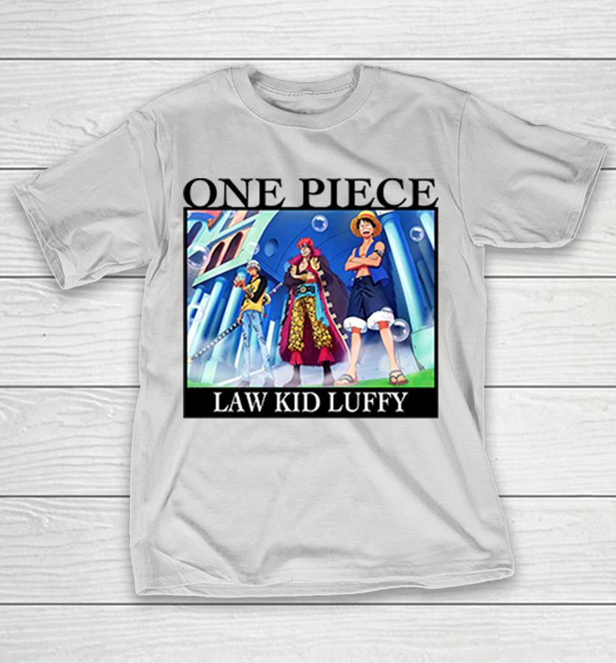 Tom Brady One Piece Law Kid Luffy Shirts