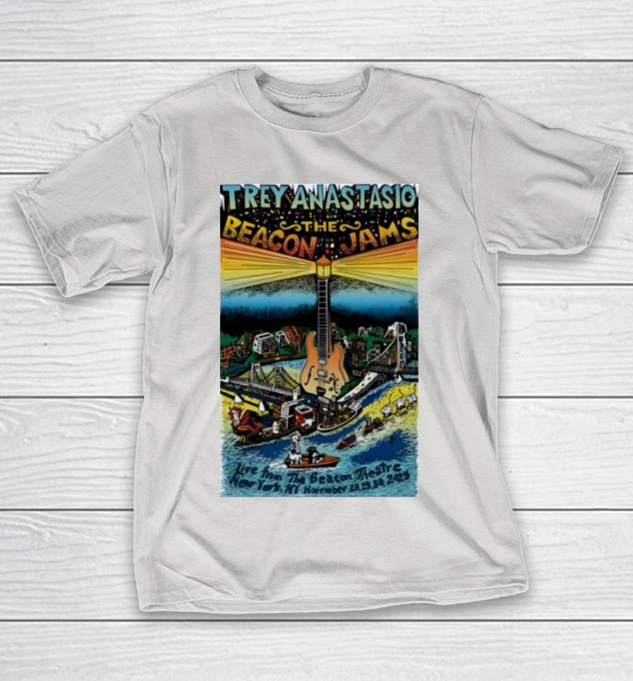 Trey Anastasio Event New York The Beacon Jams Beacon Shirts