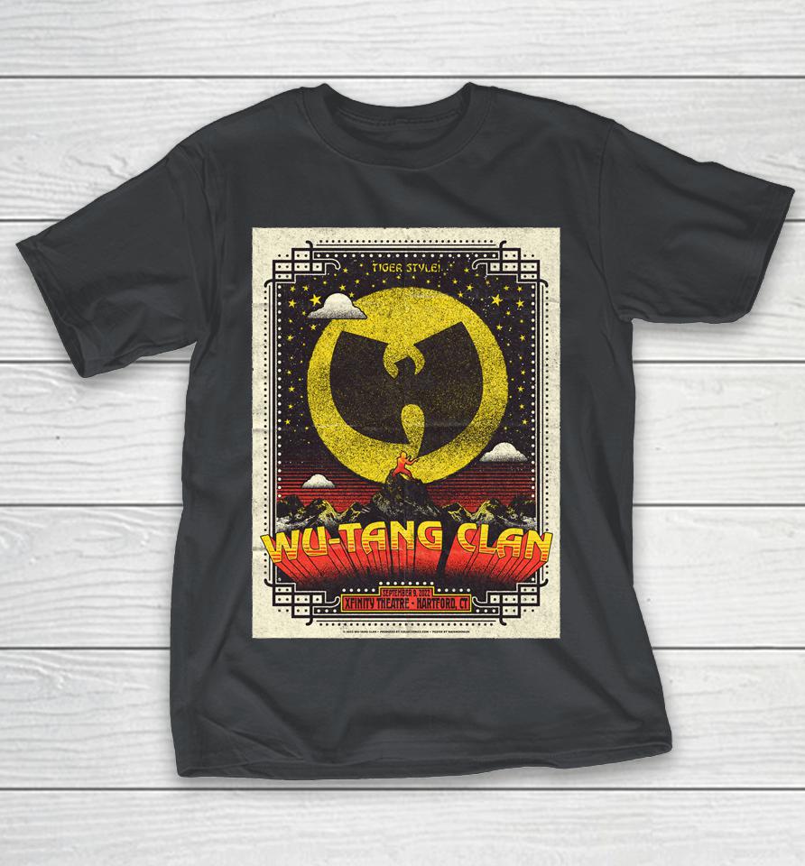 Wu Tang Clan Hartford September 9, 2022 Shirts