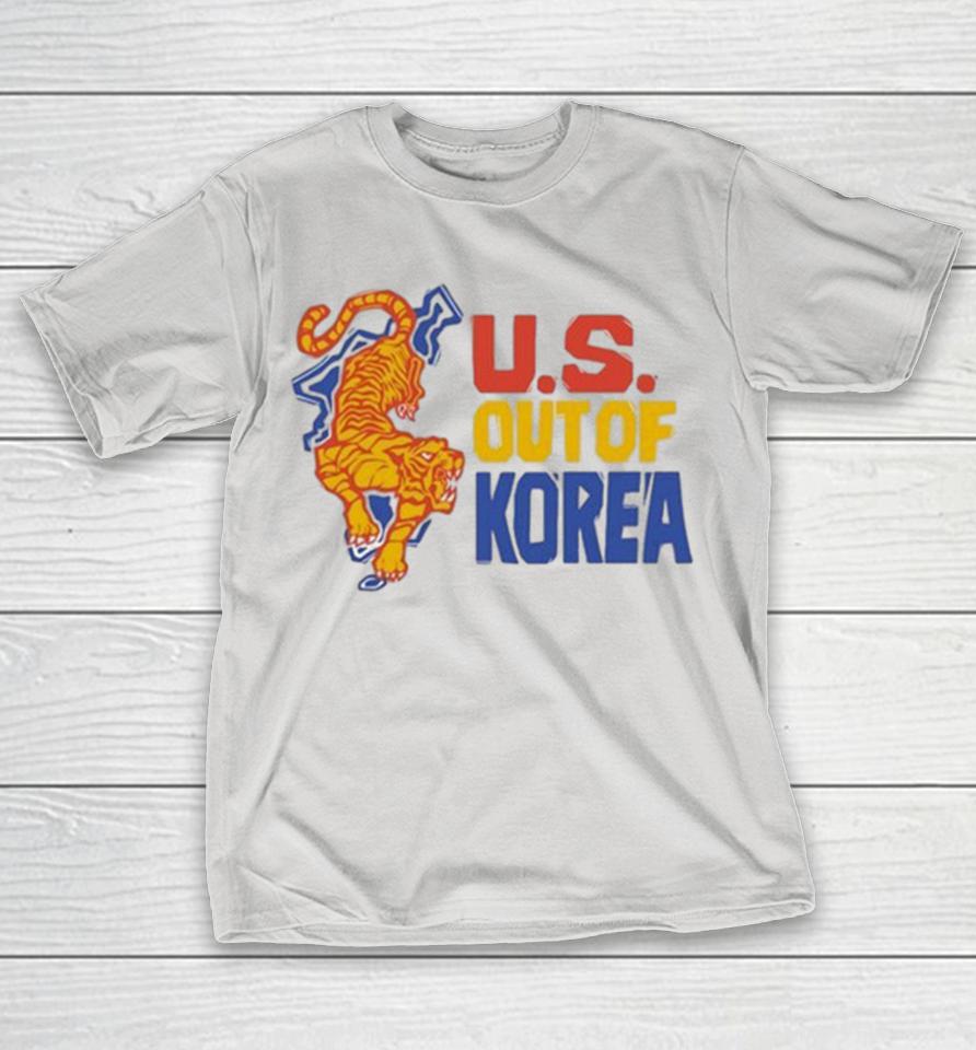Us Out Of Korea Tiger Shirts
