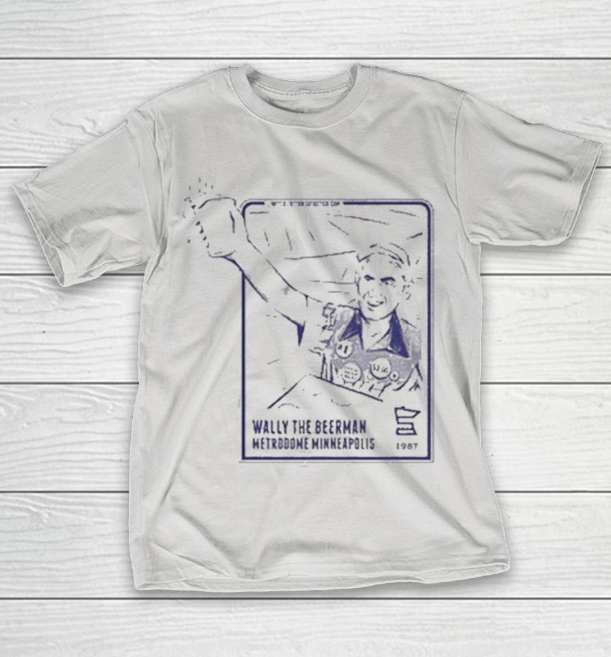 Wally The Beerman Metrodome Minneapolis 1987 Shirts