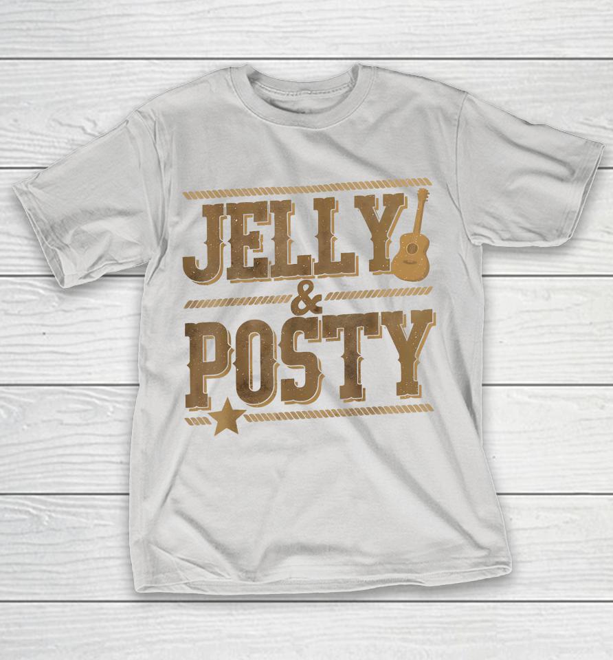 Western Jelly Roll Posty Country Music Tour Shirts