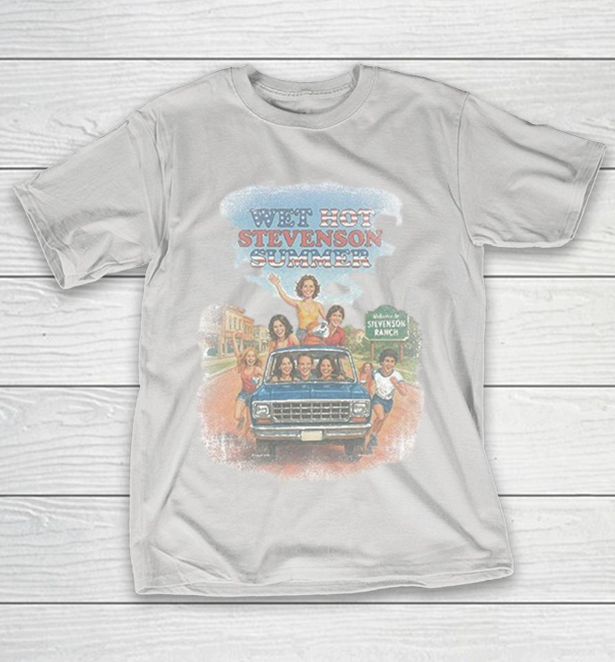 Wet Hot Stevenson Ranch Summer Cartoon Shirts