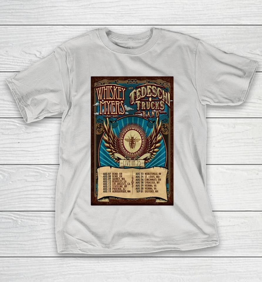 Whiskey Myers And Tedeschi Trucks Band Live In 2025 Tour Dates Shirts